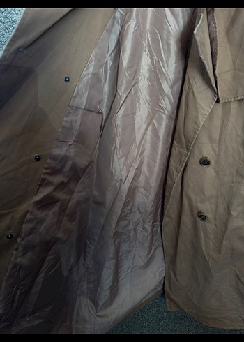 Kadın Camel Trençkot - Görsel 4