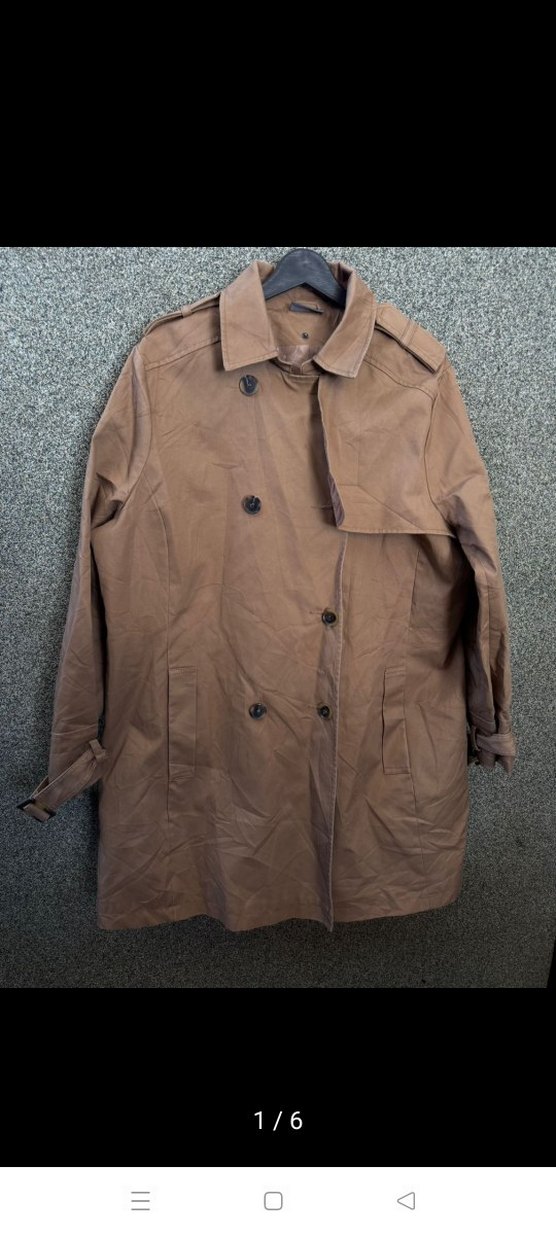 Kadın Camel Trençkot - Görsel 2