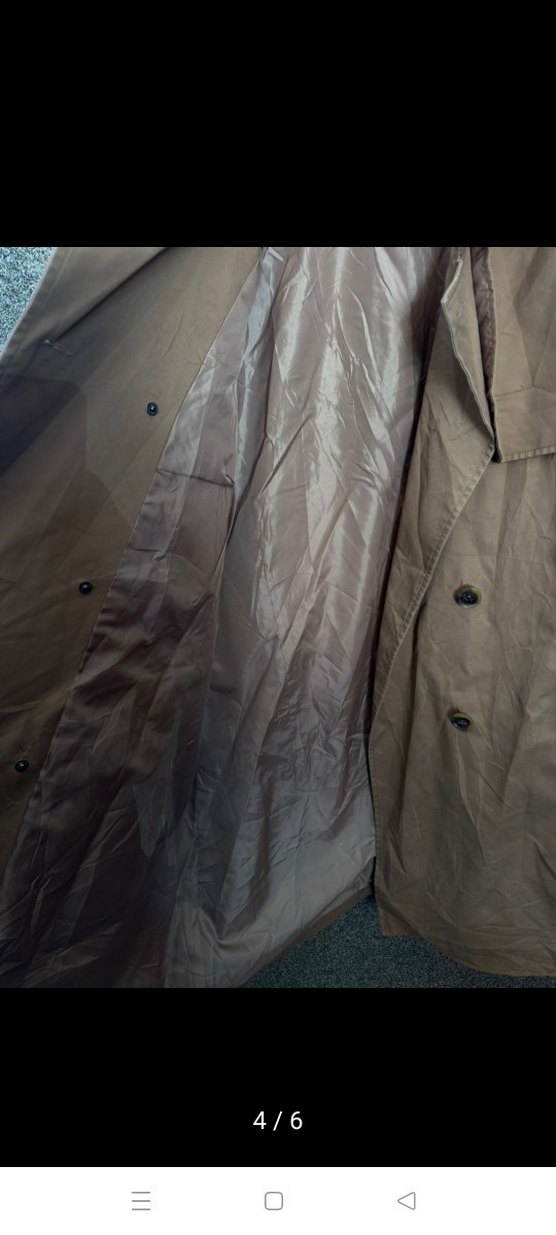 Kadın Camel Trençkot - Görsel 4