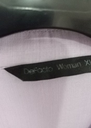 Mor Denim Uzun Kollu Gömlek - Görsel 3