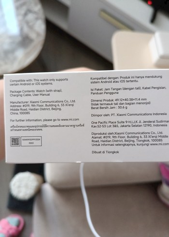  Beden Xiaomi Redmi Watch 5 Active Beyaz Akıllı Saat