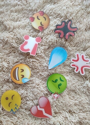  Beden çeşitli Renk Toka emoji 