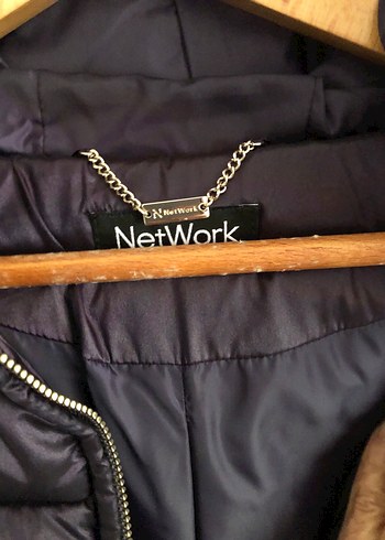 Mor Kürklü Kadın Kışlık Mont - Görsel 2