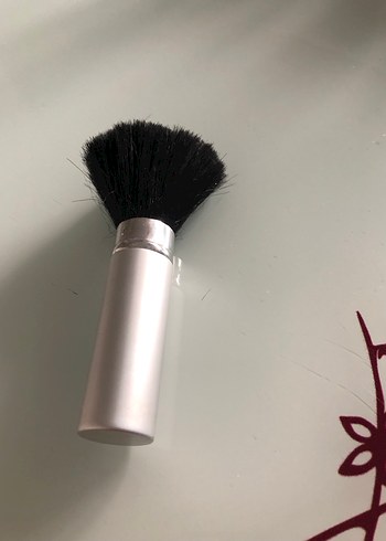 Gri Saplı Beyaz Makyaj Fırçası - Görsel 6