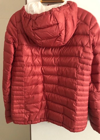 Kırmızı Kadın Fermuarlı Mont kaztüyü mont - Görsel 6