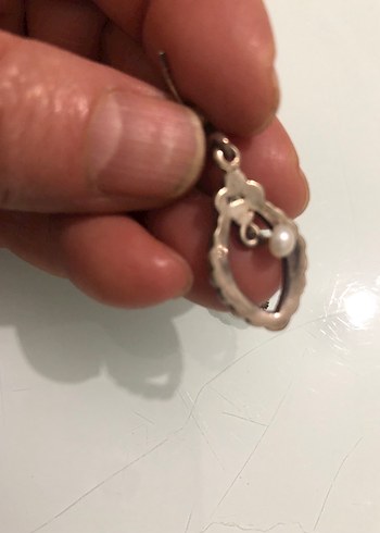 Gümüş küpe - Görsel 7