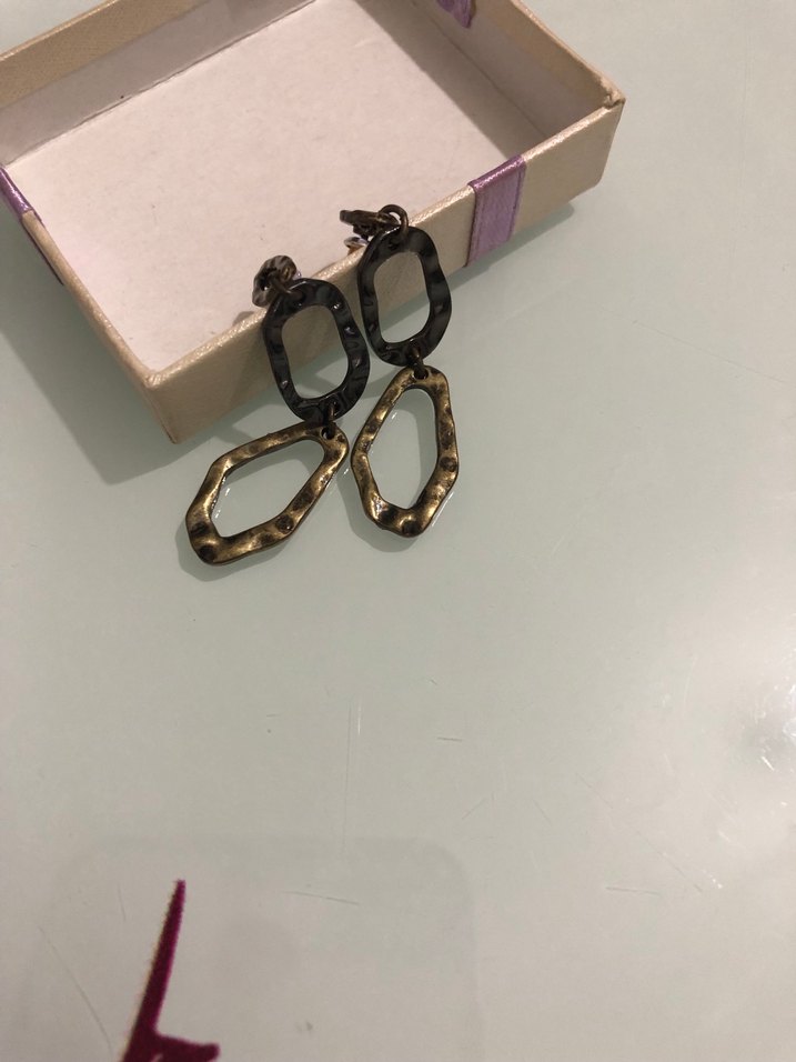 Gümüş küpe - Görsel 2