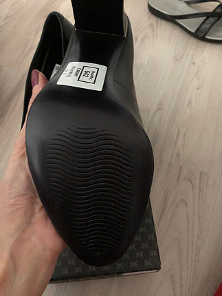 Tasarımcı Siyah topuklu ayakkabı