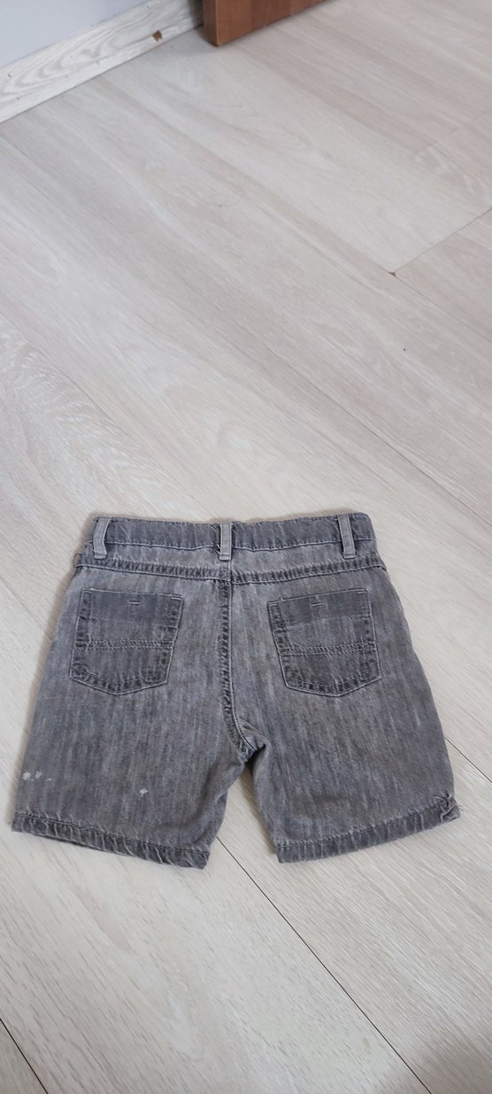 Gri Erkek Çocuk Denim Şort - Görsel 2
