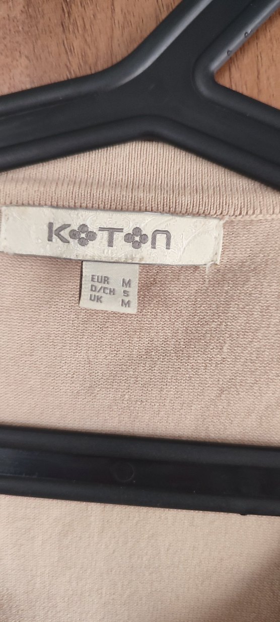 Bej Uzun Kollu Salaş Kadın Ceket - Görsel 3