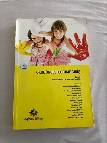 Okul öncesi eğitime giriş kitabı