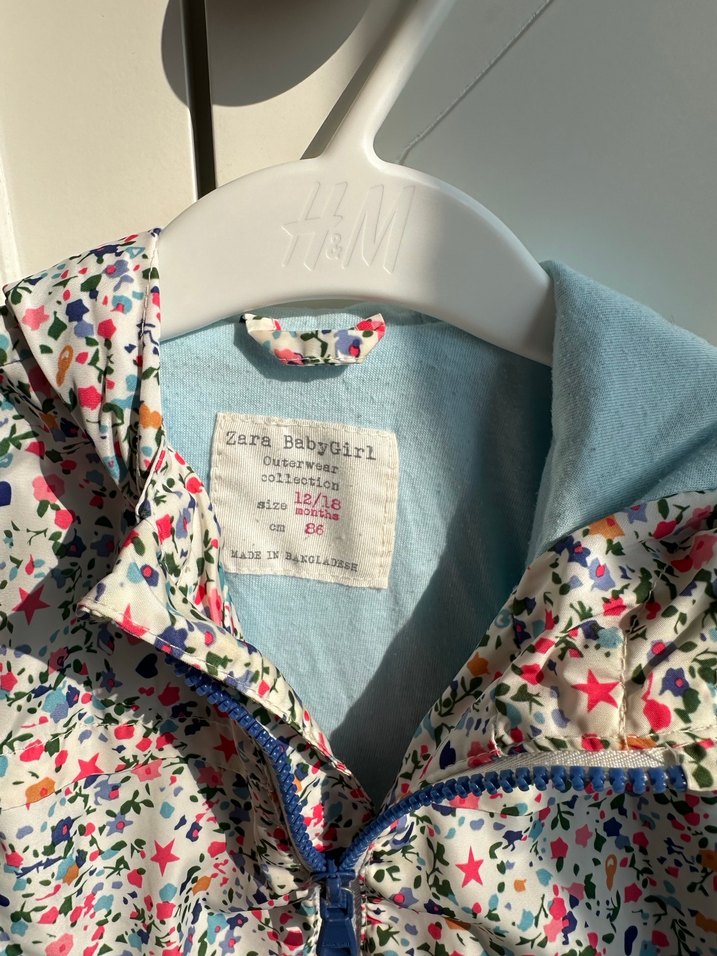 Zara kız bebek yağmurluk - Görsel 2