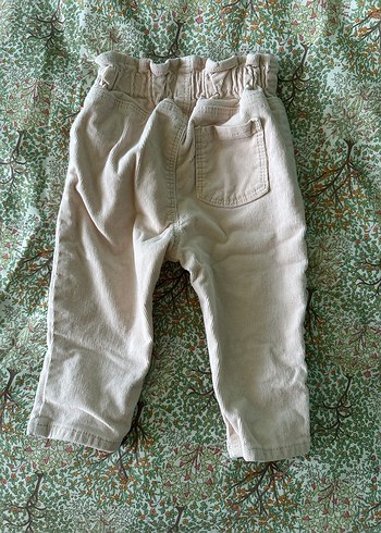 Zara kız bebek kadife pantolon - Görsel 3