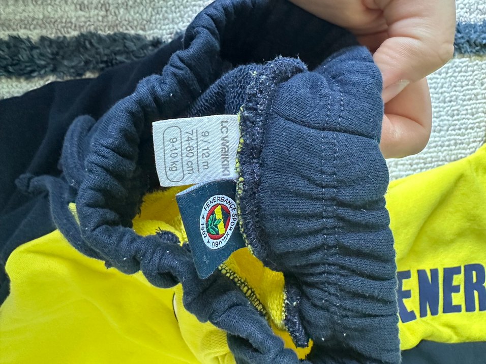 Erkek bebek fenerbahçe takım - Görsel 3