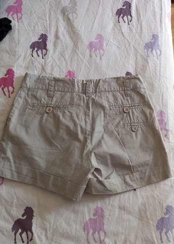 Mango Mango Kadın Mini Şort Pamuklu Rahat Kesim