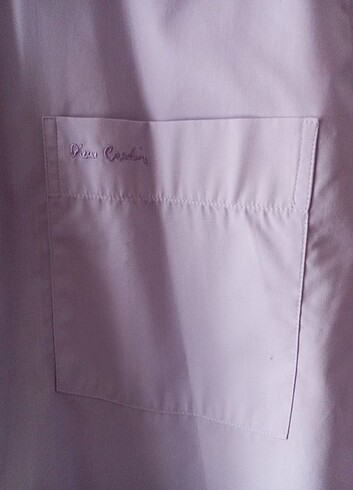 m Beden mor Renk Pierre Cardin gömlek