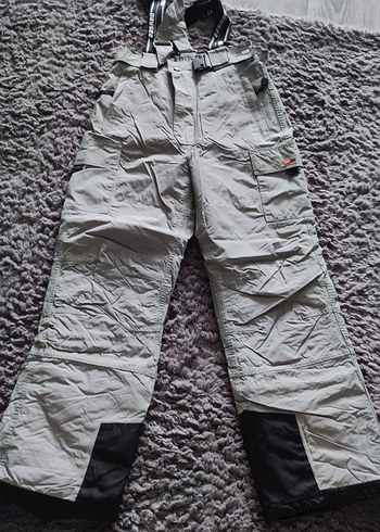 inter kayak Gri Erkek Kayak takımı  Pantolonu, Kemerli,14 yas - Görsel 7