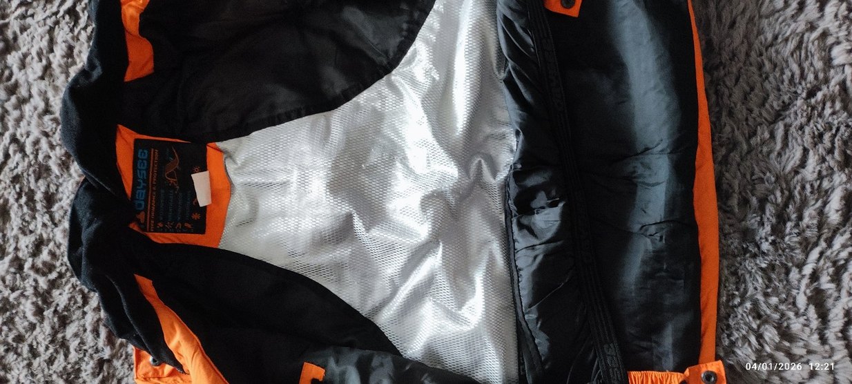 inter kayak Gri Erkek Kayak takımı  Pantolonu, Kemerli,14 yas - Görsel 3