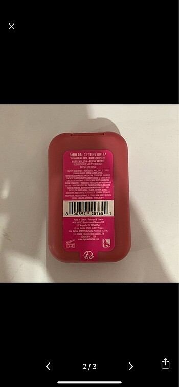 NYX nyx buttermelt allık no.8