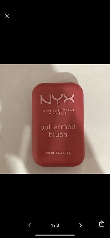 nyx buttermelt allık no.8