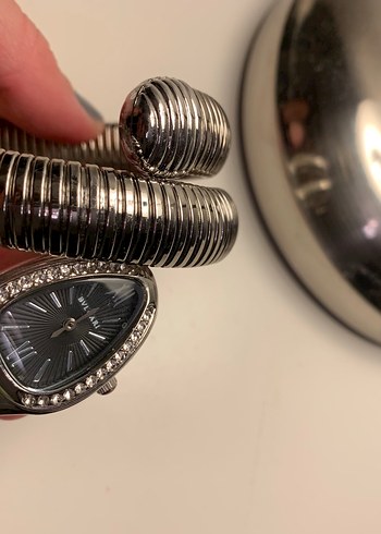 Bvlgari Siyah Vintage Biker Kadın Saati