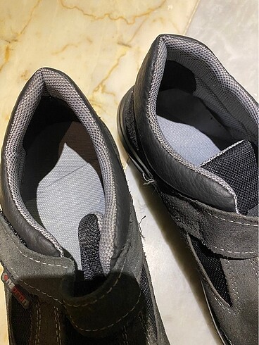 46 Beden gri Renk Erkek Ucu çelik spor ayakkabı