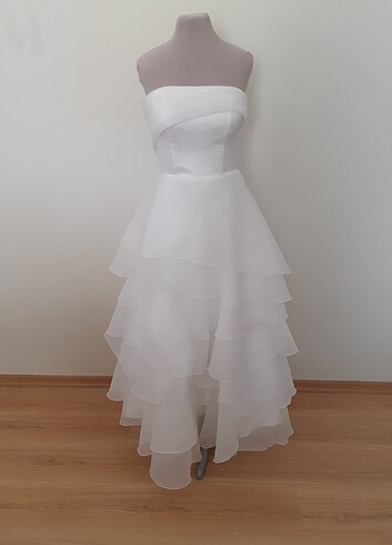 Organze Nikah Elbisesi/ Gelinlik - Görsel 2