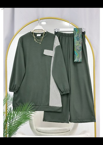 Oysho Garnili Oys Likrali Tunik 80 Cm Pantolon 95 Cm Bel Lastikli