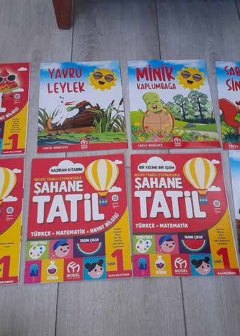 1 sııf hikaye kitabı ve çalışma kitabı