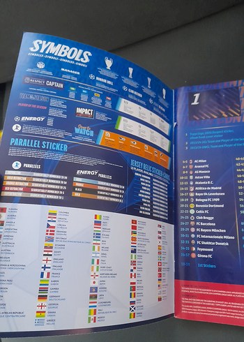 Beden Renk UEFA Şampiyonlar Ligi Resmi Sticker Albümü 2024/25
