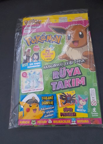 Pokémon Rüya Takım Çocuk Dergisi