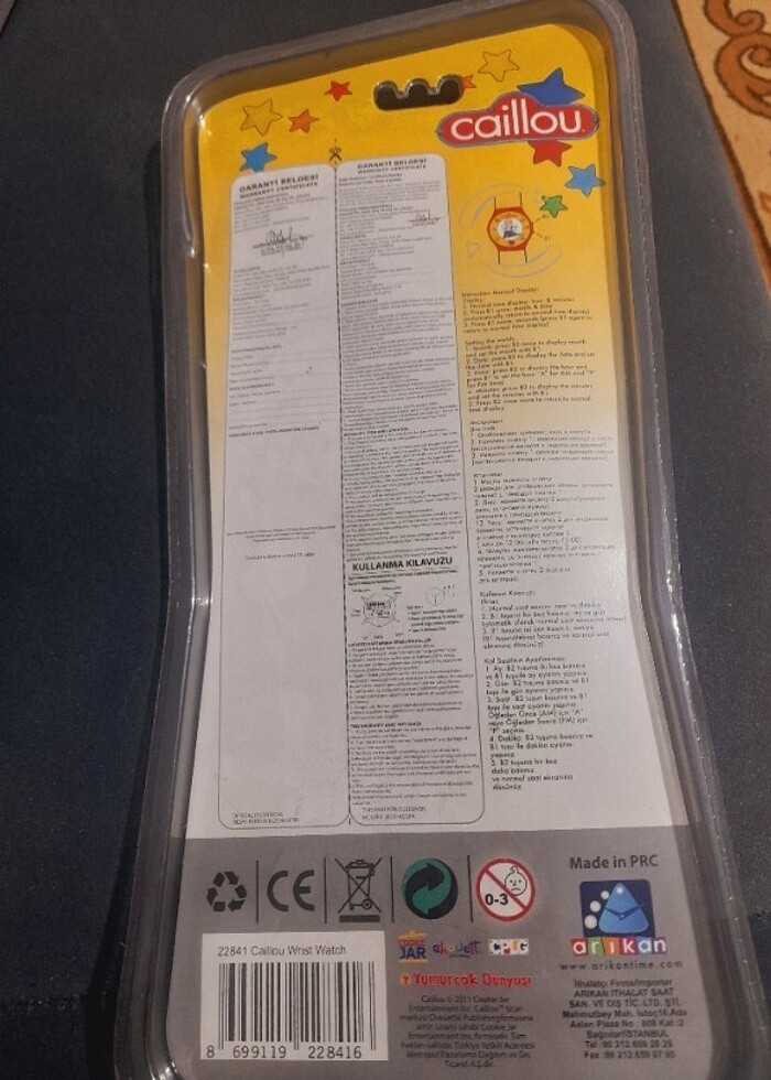 CAİLLOU KOL SAATİ - Görsel 4