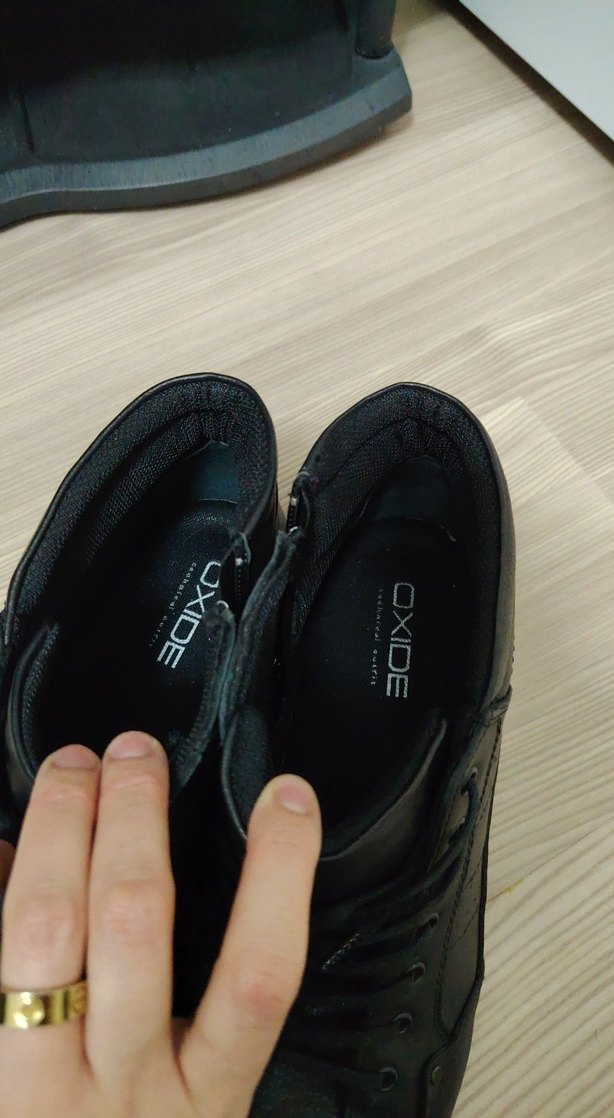 Siyah Bağcıklı Erkek Biker Bot - Görsel 4