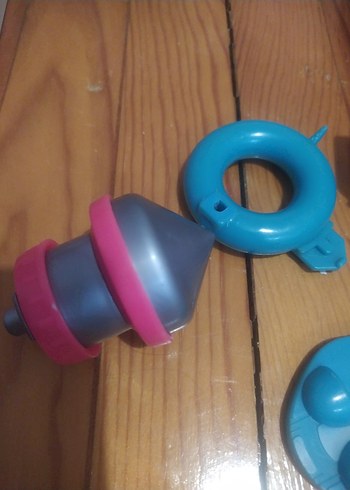 Pastel Renkli Mavi Oyun Parçaları - Görsel 2