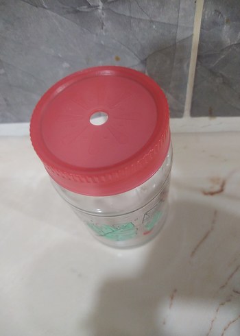 Renkli Kırmızı Bebek Biberonu - Görsel 4