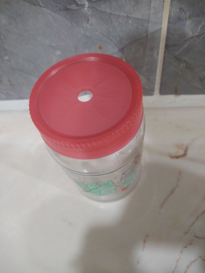 Renkli Kırmızı Bebek Biberonu - Görsel 4