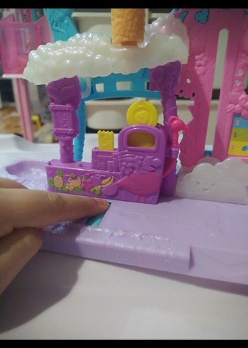 Pastel Pembe Pollypocket evi - Görsel 2