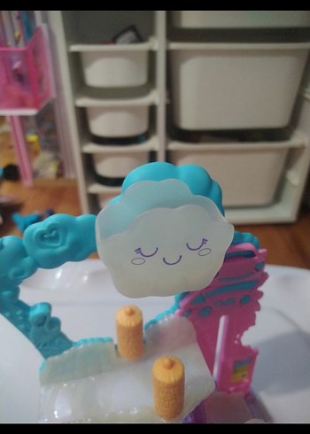 Pastel Pembe Pollypocket evi - Görsel 7