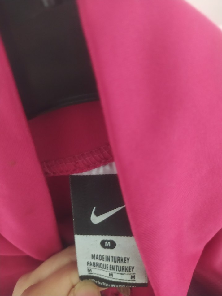 Nike Pembe Fermuarlı Spor Ceket - Görsel 5