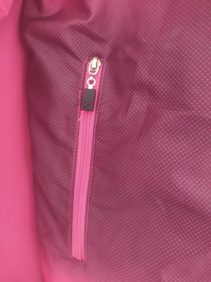 Nike Pembe Fermuarlı Spor Ceket - Görsel 2