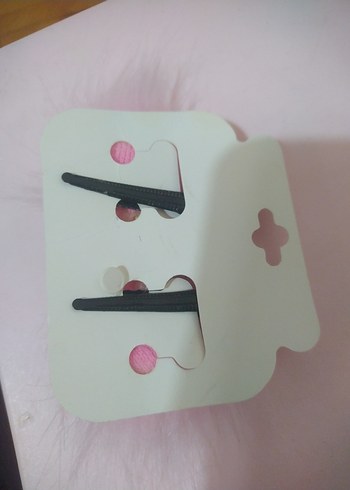 Pullu Pembe Tüylü Çocuk Toka - Görsel 2