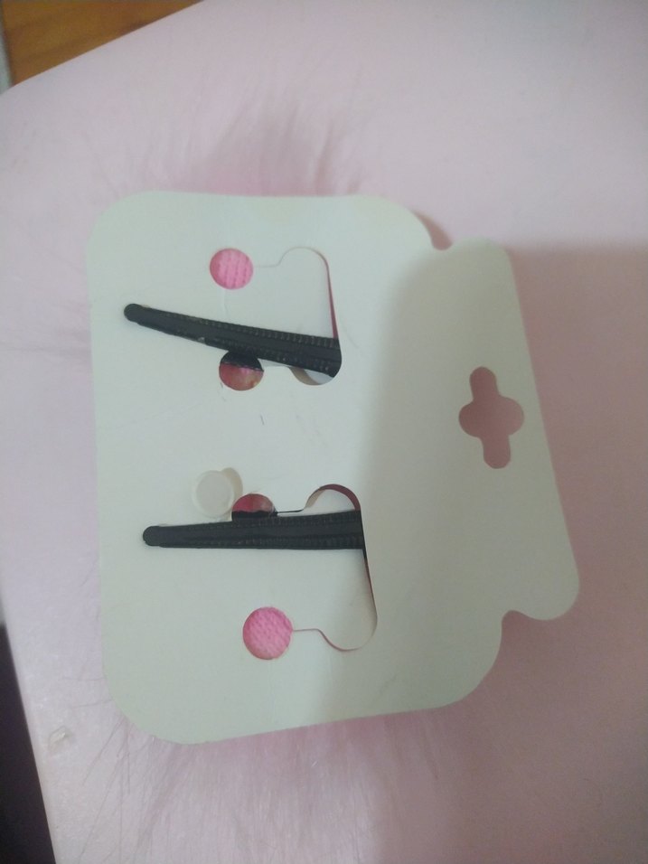 Pullu Pembe Tüylü Çocuk Toka - Görsel 2