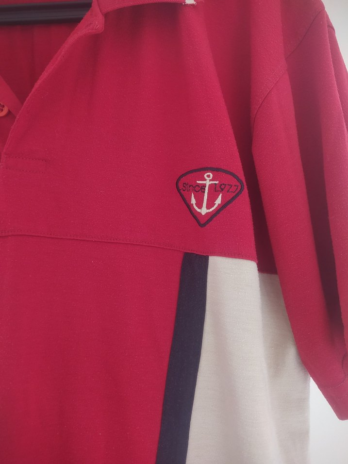 Kısa Kollu Kırmızı Erkek pijama - Görsel 2