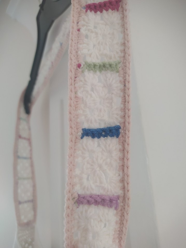 Bohem Çok Renkli Örgü Kadın Çanta - Görsel 4