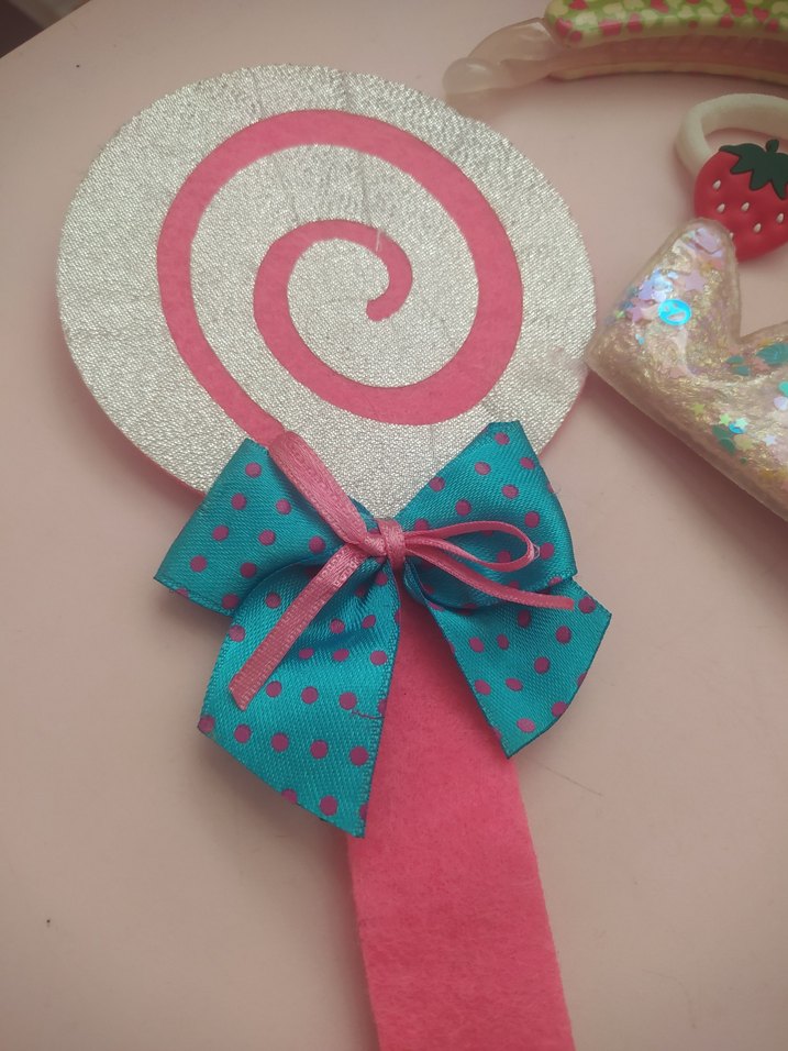 Renkli Desenli Çocuk Saç Aksesuarları Seti - Görsel 4