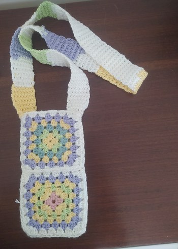 Çok Renkli telefon çantası - Görsel 4