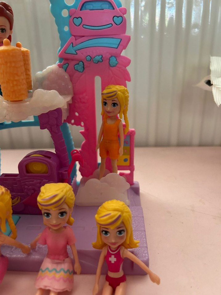 pollypocket evi ve bebekleri - Görsel 3