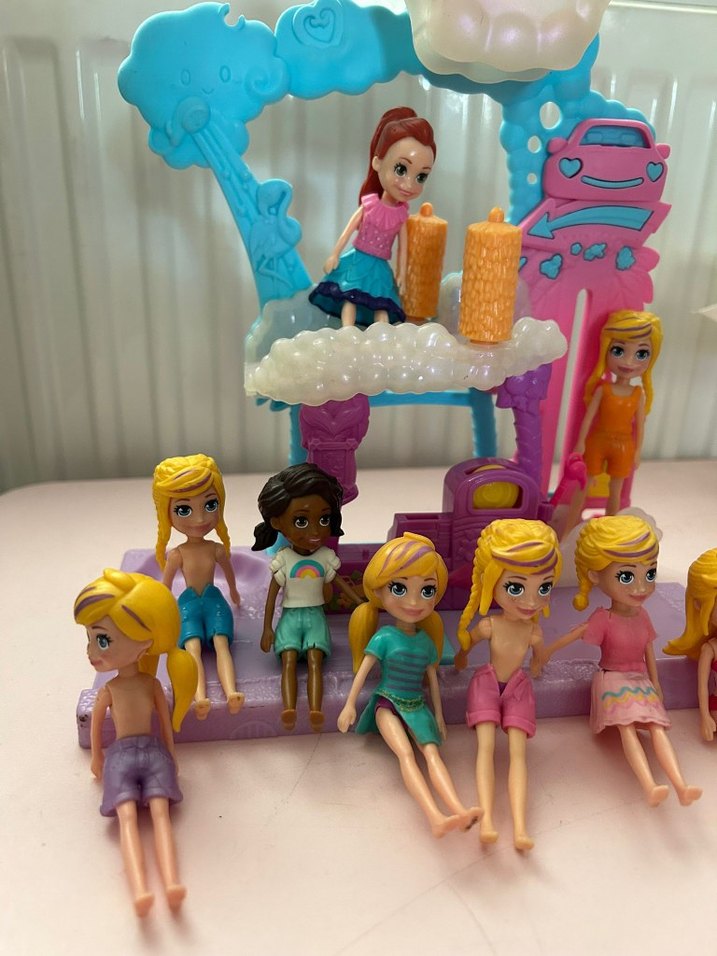 pollypocket evi ve bebekleri - Görsel 2