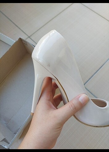 Nine West STİLETTO BEJ RENK 36 NUMARA HEDİYELİ ÜRÜN