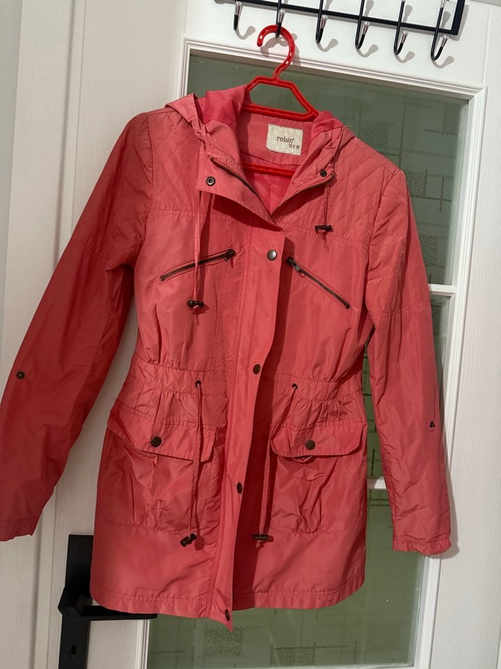 Nar çiçeği yağmurluk - Görsel 5